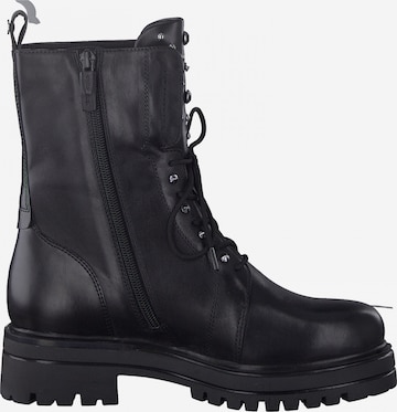 TAMARIS Lace-Up Ankle Boots in Black