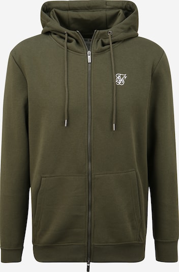 SikSilk Gornji dio trenirke u kaki / bijela, Pregled proizvoda