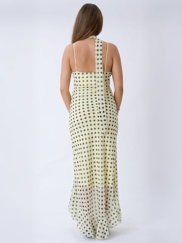 Robe ' Bellagio ' ITS MAY en marron : derrière
