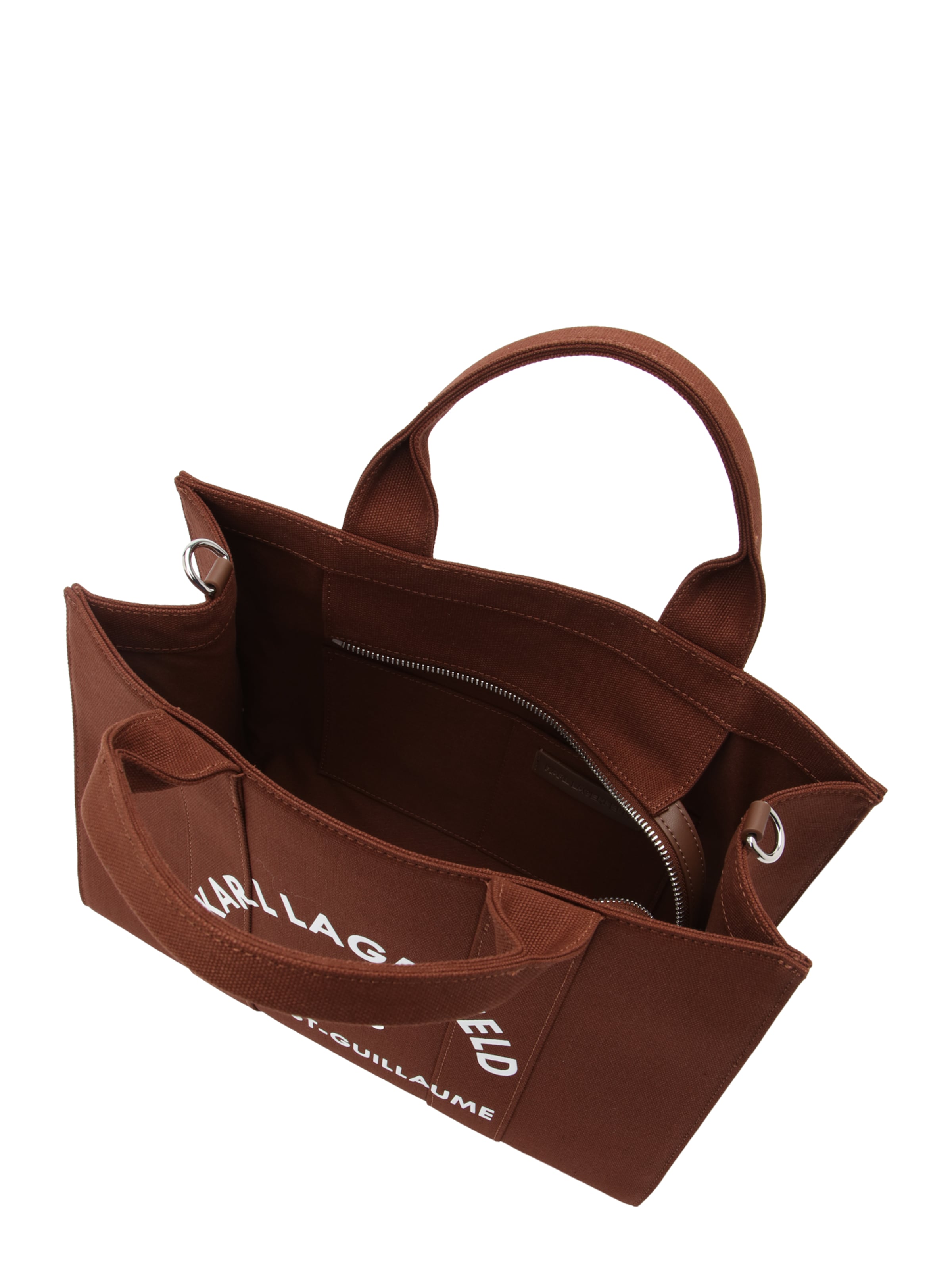 Shopper di Karl Lagerfeld in marrone