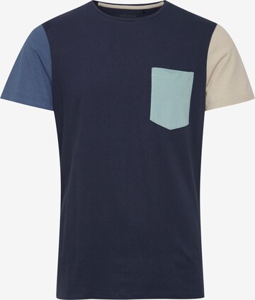 BLEND Shirt 'LAMBERTO' in Blauw: voorkant
