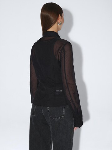 Dr. Denim Blouse 'Mila Shirt' in Zwart