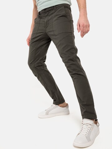 CAMEL ACTIVE Tapered Chinohose in Grün