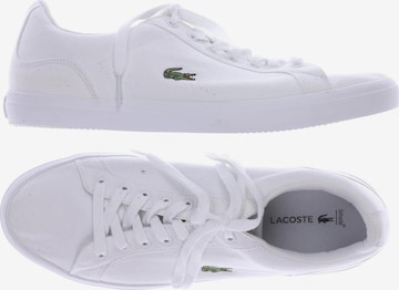 LACOSTE Sneakers & Trainers in 44 in White: front