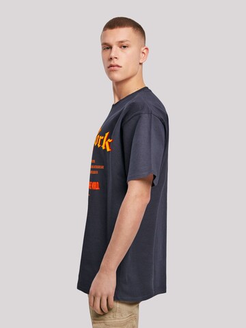 T-Shirt 'New York' F4NT4STIC en bleu