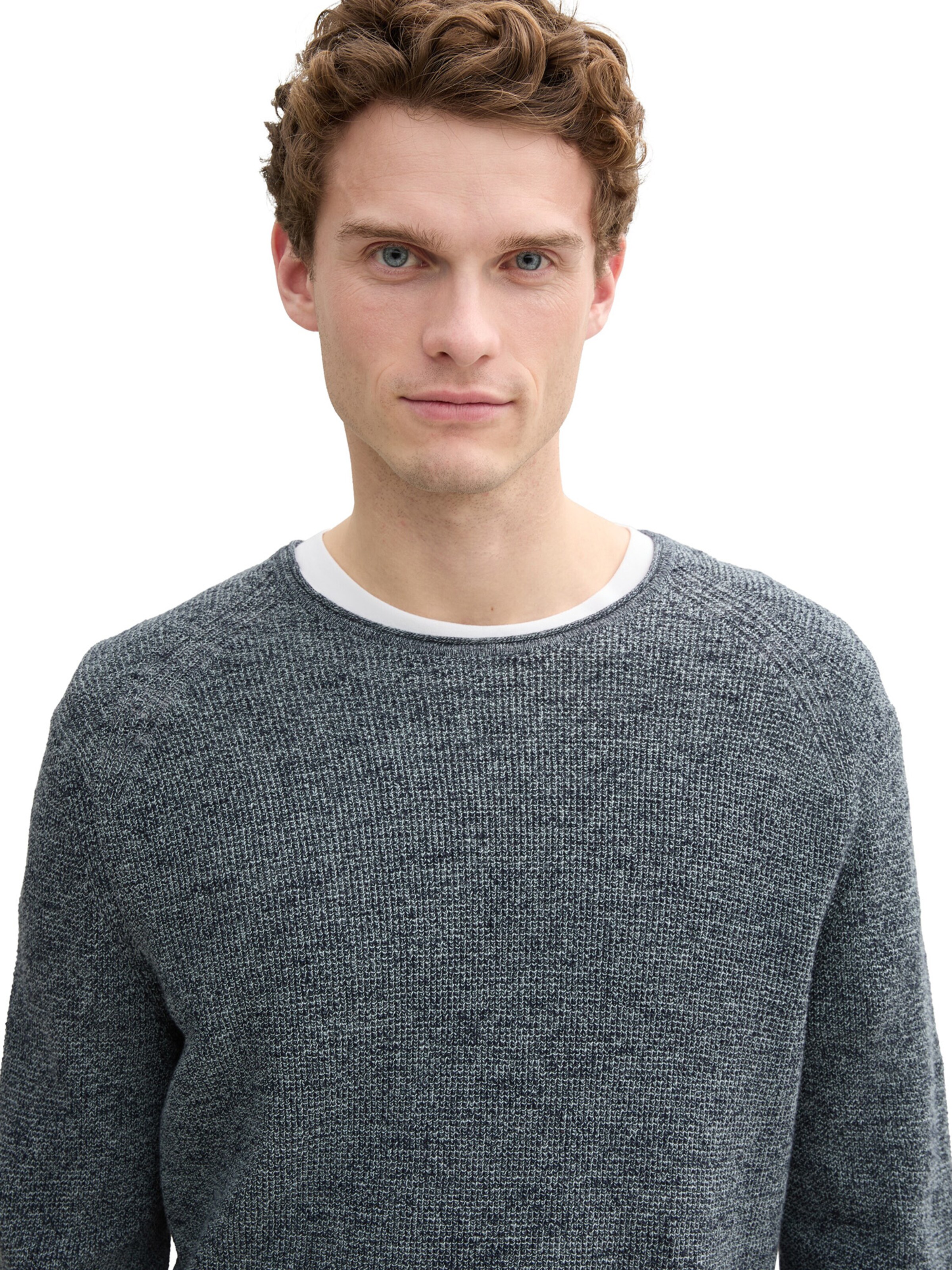 TOM TAILOR Sweater in Grey