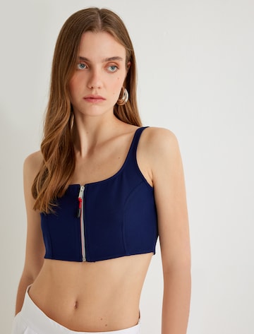 Koton Top in Blauw