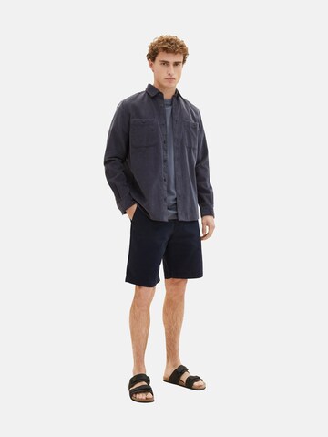 TOM TAILOR Regular Shorts in Blau