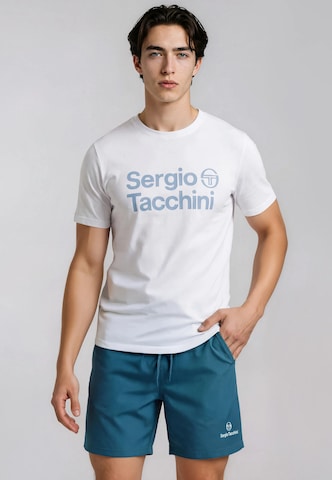 Sergio Tacchini - Camisa em branco: frente