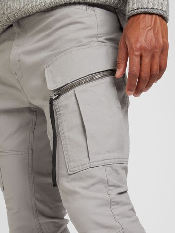 G-STAR Skinny Cargo nadrágok - szürke