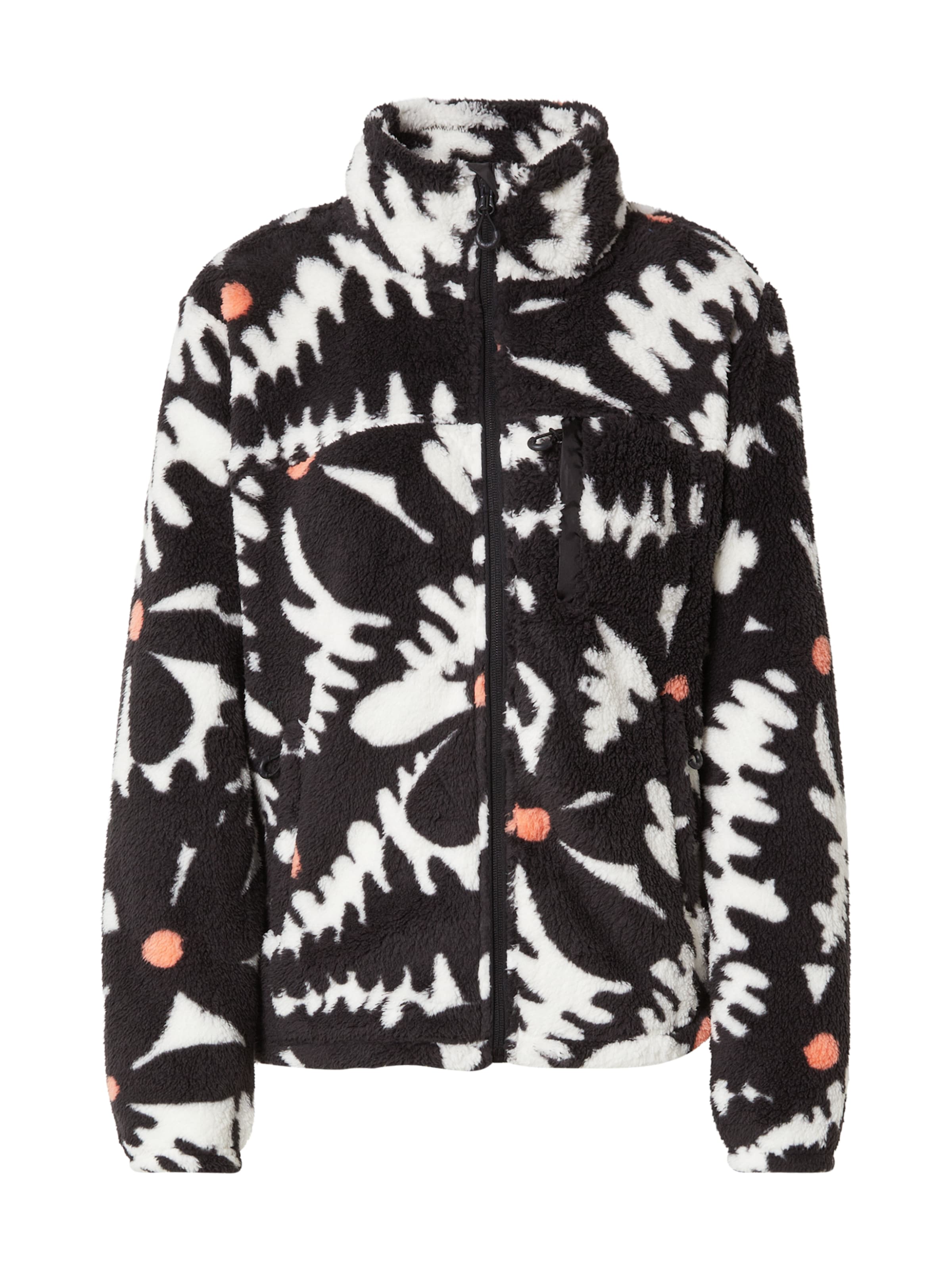 Giacca di pile funzionale 'ALABAM' di ROXY in nero: frontale