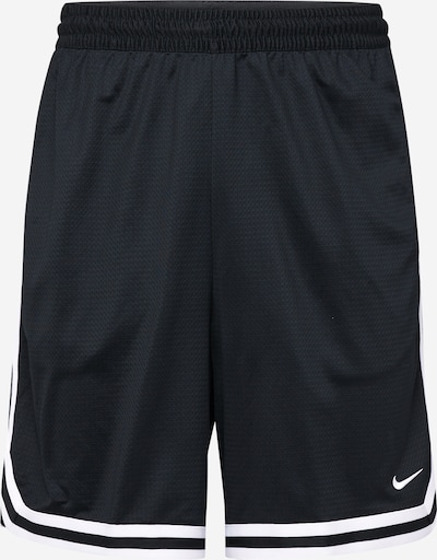 NIKE Pantalon de sport en noir / blanc, Vue avec produit