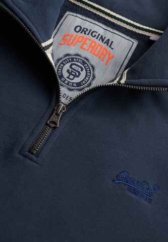 Sweat-shirt 'Essential' Superdry en bleu