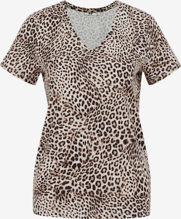 WE Fashion Paita värissä ruskea: etupuoli