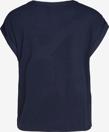 VILA Shirt 'ELLETTE' in Blauw