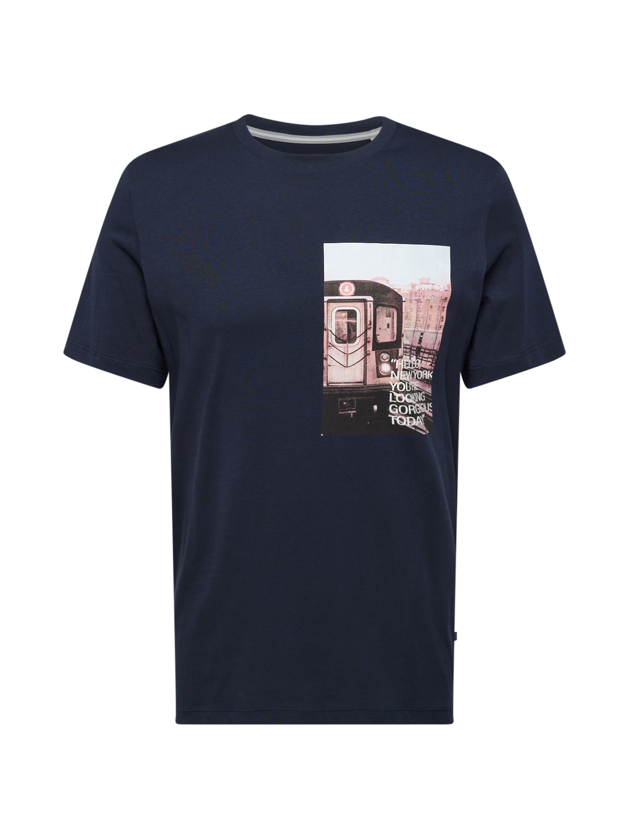 T-Shirt s.Oliver en bleu : devant