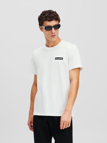 Karl Lagerfeld Футболка в Белый: спереди