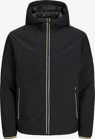 JACK & JONES Between-Season Jacket in Black: front