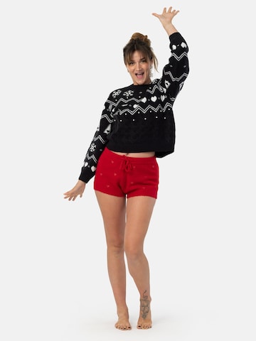 LEAFLETIC Pullover 'Leafletic Women’s Pullover Sweater'‌‌‌‌ in Schwarz