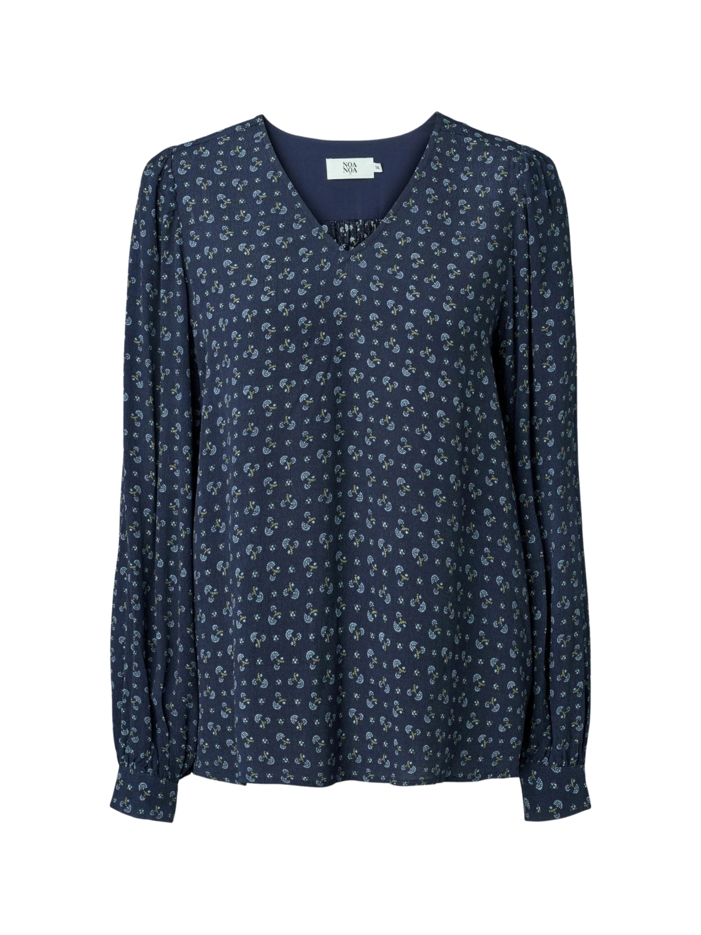 Noa Noa Shirts ' MirindaNN ' i blå: forside