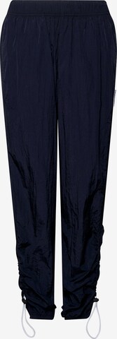 Effilé Pantalon de sport Calvin Klein Sport en noir : devant