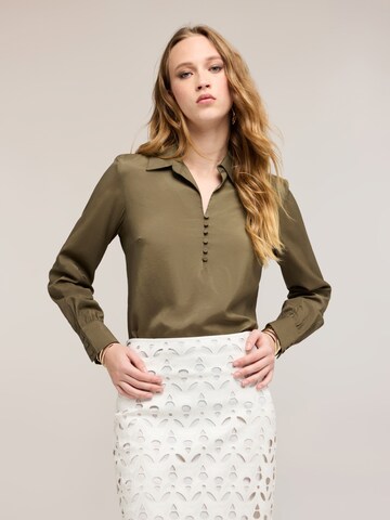 MOTIVI - Blusa en verde: frente