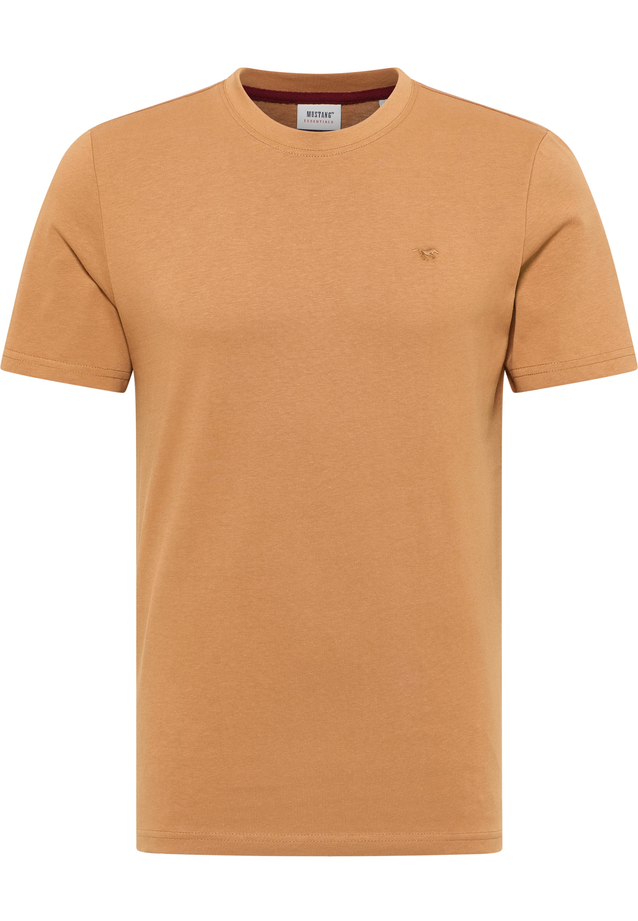 MUSTANG T-Shirt ' Austin ' in cognac, Produktansicht