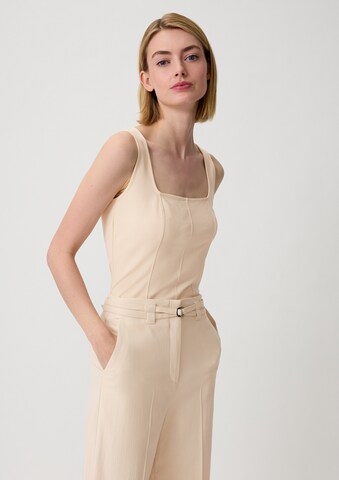 COMMA Top in Beige: voorkant