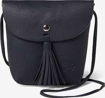 TOM TAILOR DENIM Crossbody Bag 'Ida' in Blue: front