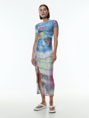 Robe 'Leilai' EDITED en mélange de couleurs : devant