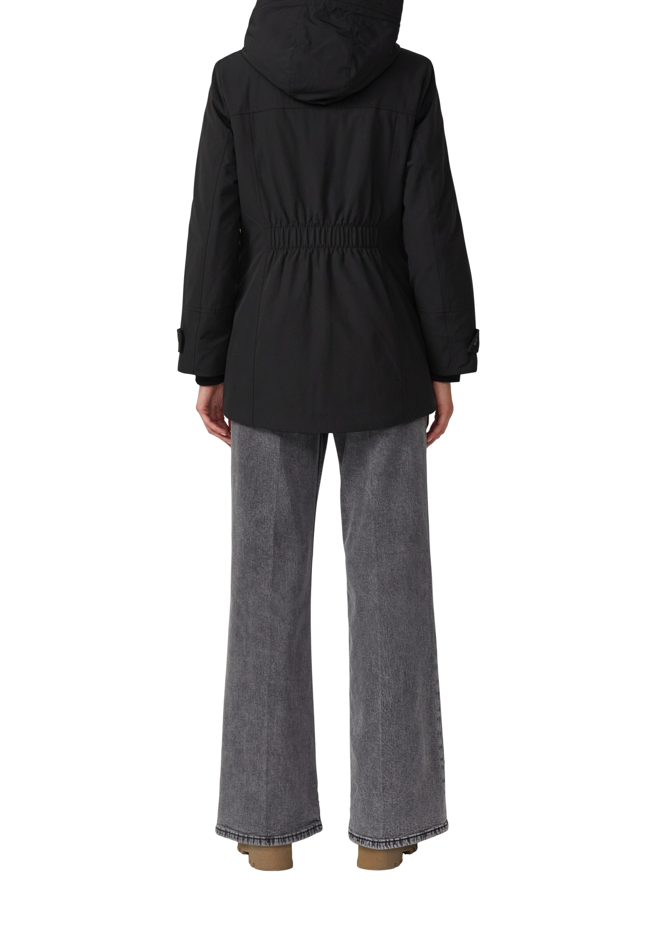 s.Oliver Parka in Schwarz