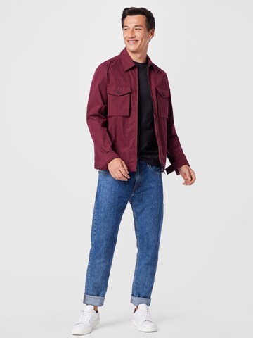 Regular fit Maglietta di Calvin Klein Jeans in rosso
