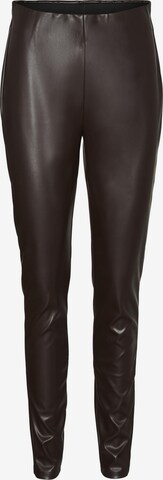 VERO MODA - Leggings 'CIFF' en marrón: frente
