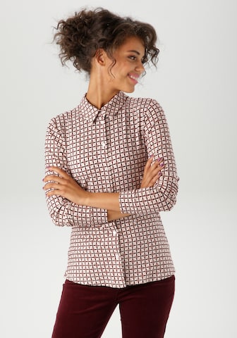 Aniston CASUAL Blouse in Red: front