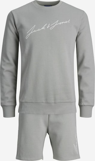 JACK & JONES Joggingová souprava - šedá / bílá, Produkt