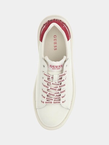 GUESS Sneaker 'Elbina' in Weiß