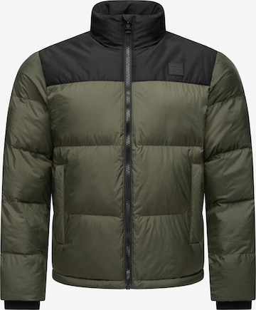 Veste d’hiver 'Stafen' Ragwear en vert : devant