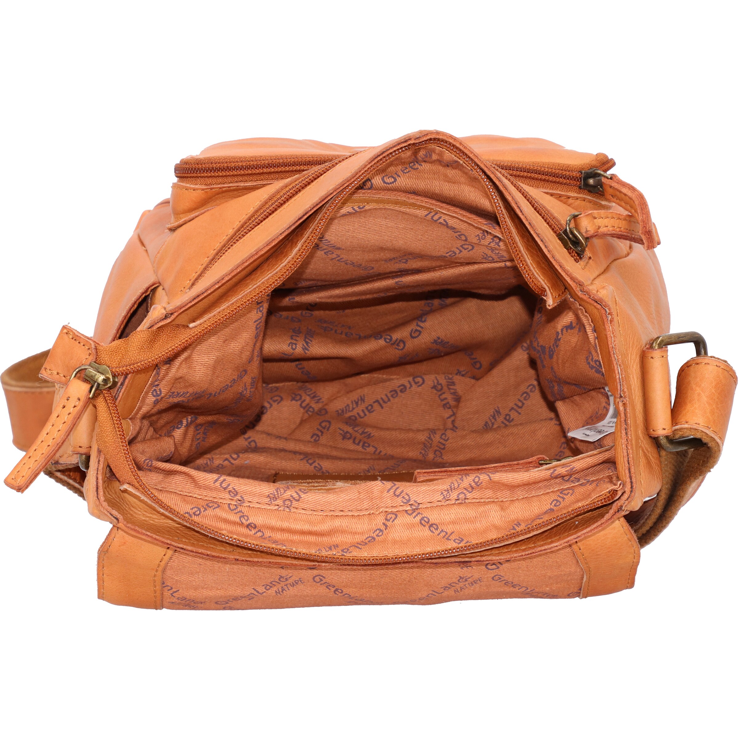 Sac à bandoulière Greenland Nature en marron