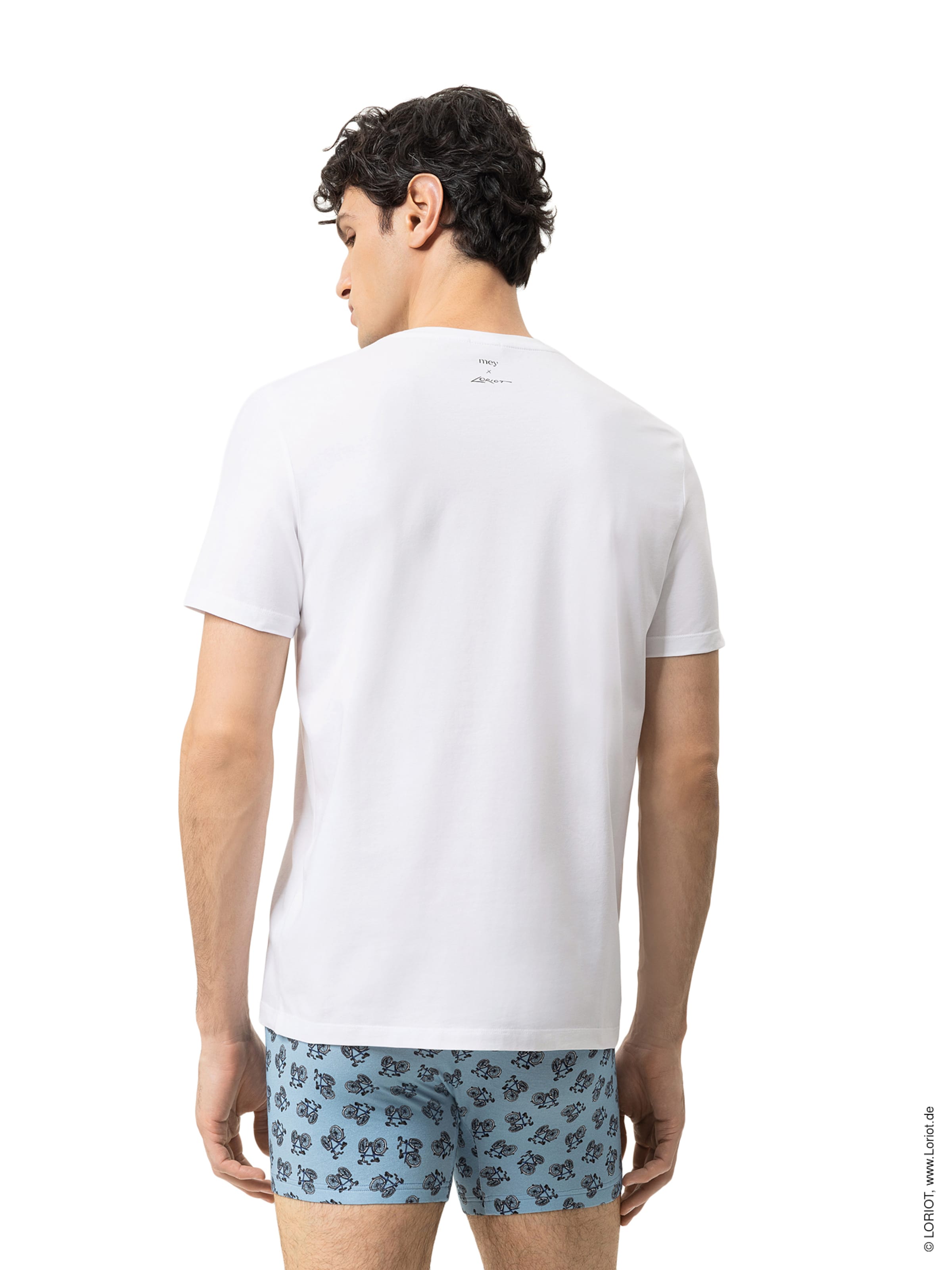 T-Shirt 'LORIOT' Mey en blanc