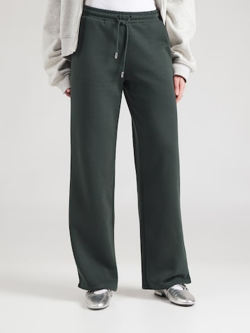 Tally Weijl Широкий Штаны в Зеленый: спереди