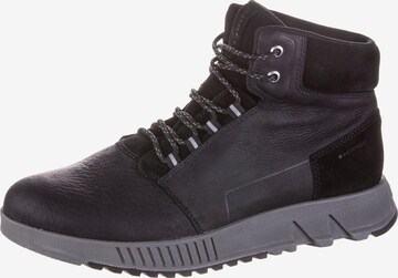 SOREL Lace-Up Boots in Black: front