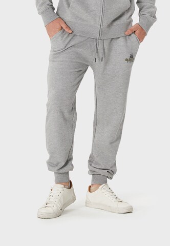 Oldskull Regular Workout Pants in Grey: front