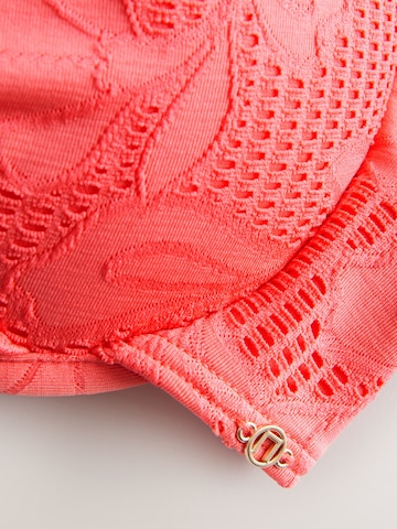 Next T-Shirt Bikinitop in Orange