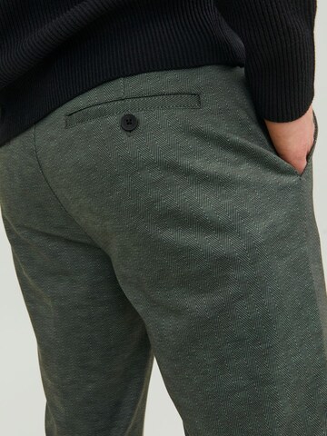 Coupe slim Pantalon chino JACK & JONES en vert