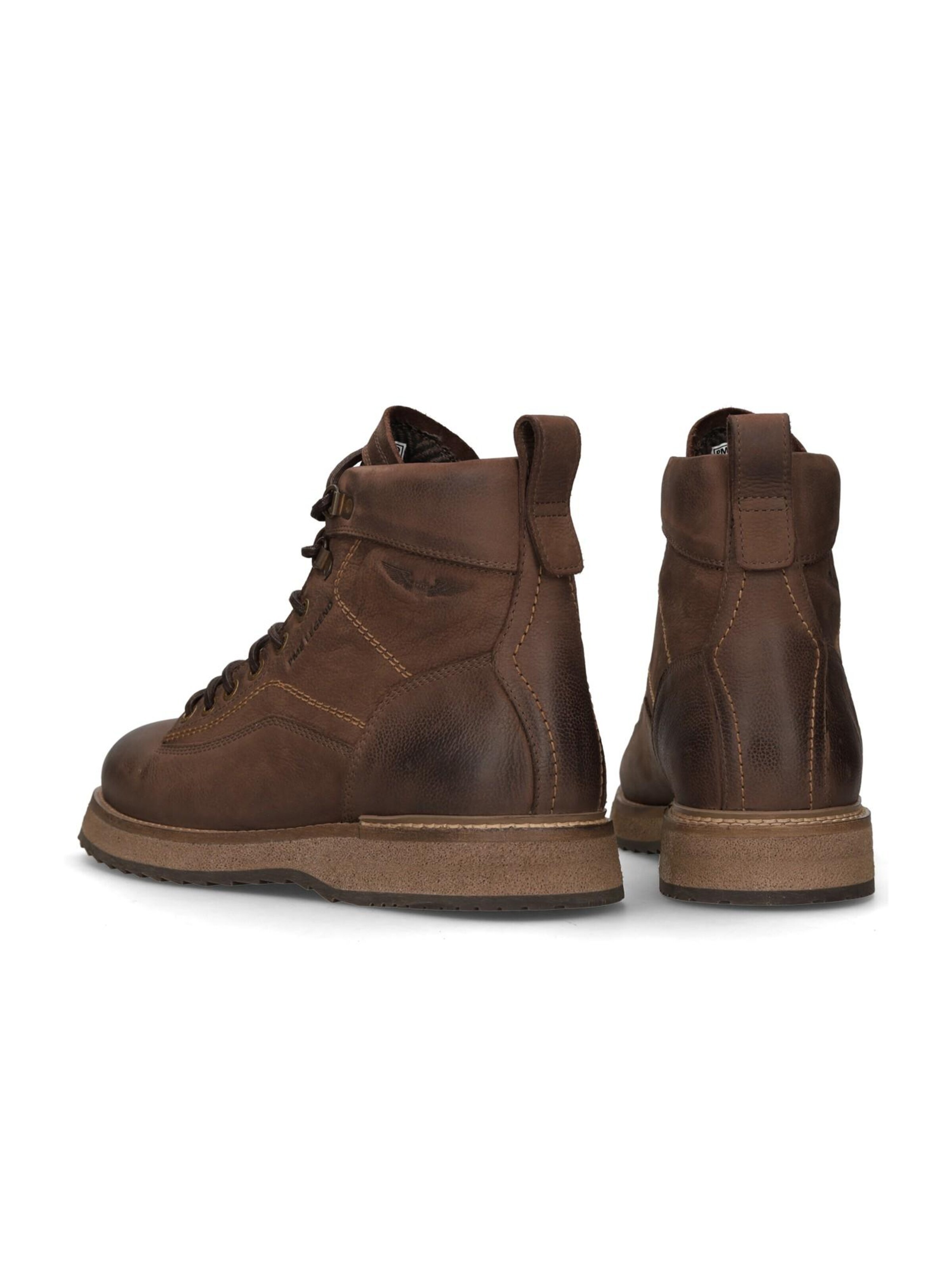 PME Legend - Botas 'Wingmark boot in nubuck' en marrón