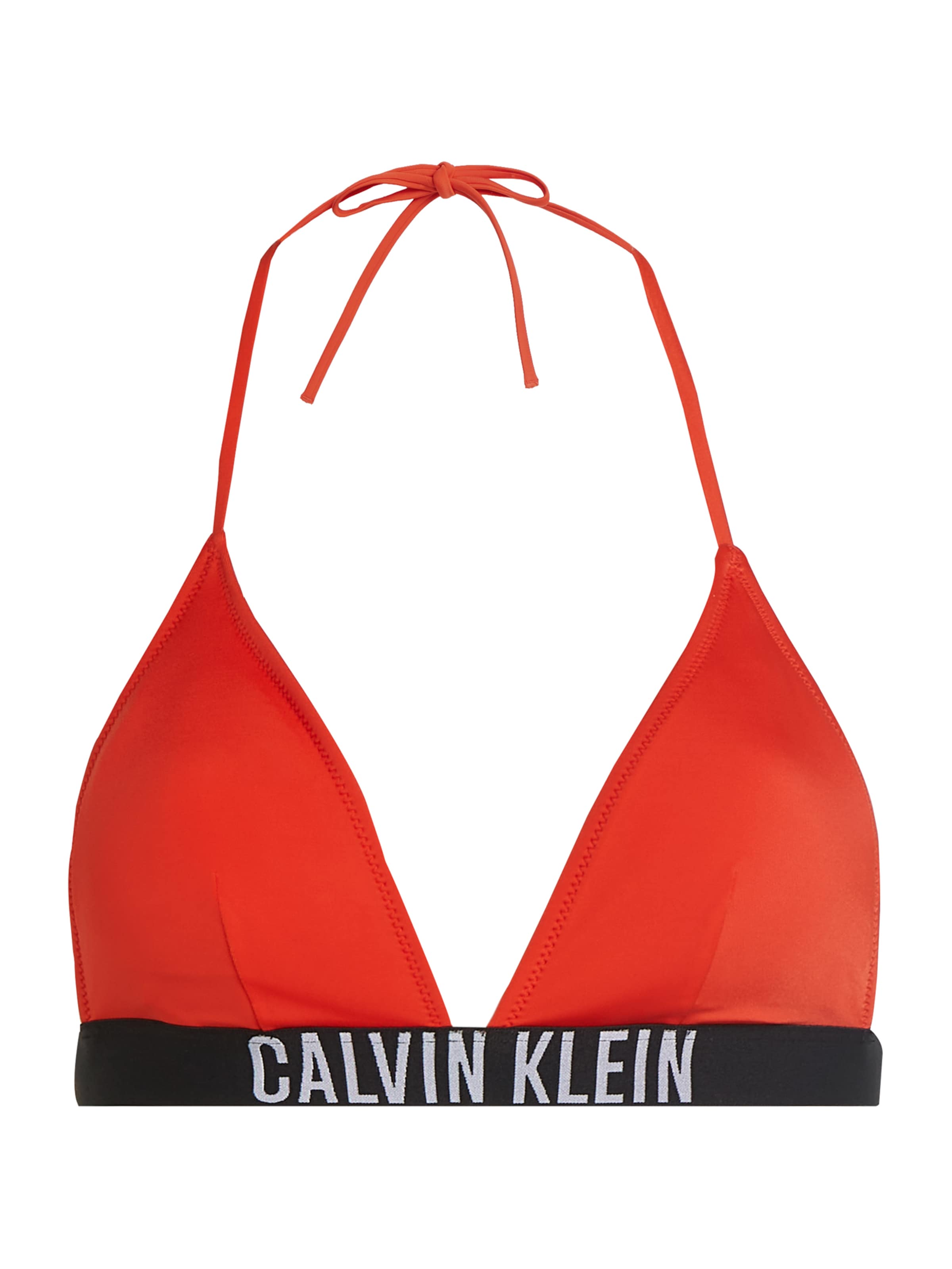 Calvin Klein Swimwear Τρίγωνο Τοπ μπικίνι 'Intense Power' σε κόκκινο: μπροστά