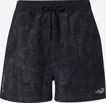 Pacemaker Regular Sportshorts in Schwarz: predná strana