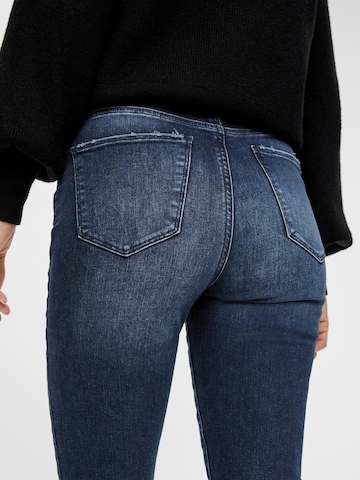 Y.A.S Skinny Jeans 'Ayo' i blå