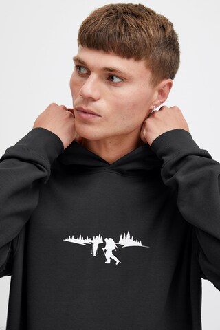 Sweat-shirt 'Halmus' !Solid en noir