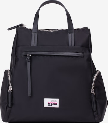 myMo ATHLSR Backpack in Black: front